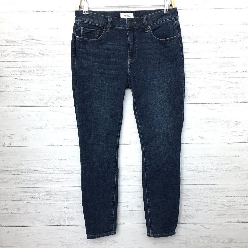 Pistola Women's Skinny Jeans Stretch Ankle size 28 length 26"
